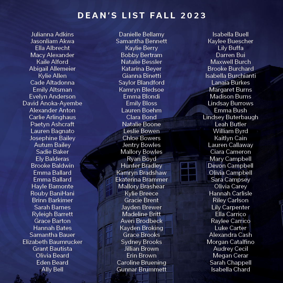 Dean's List 1