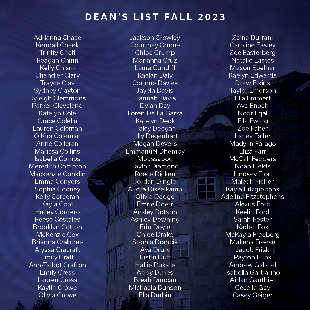 Deans List 2
