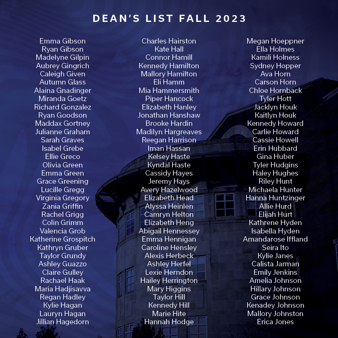 Dean's List 3