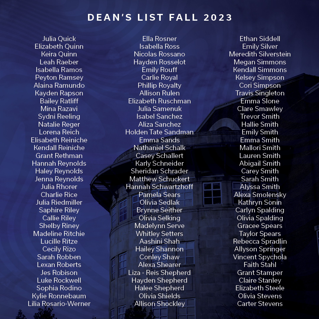 Dean's List 6