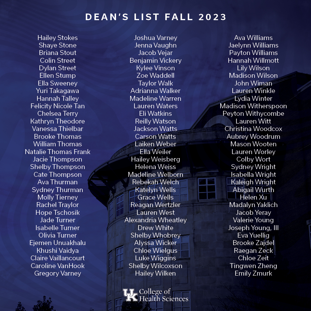 Dean's List 7