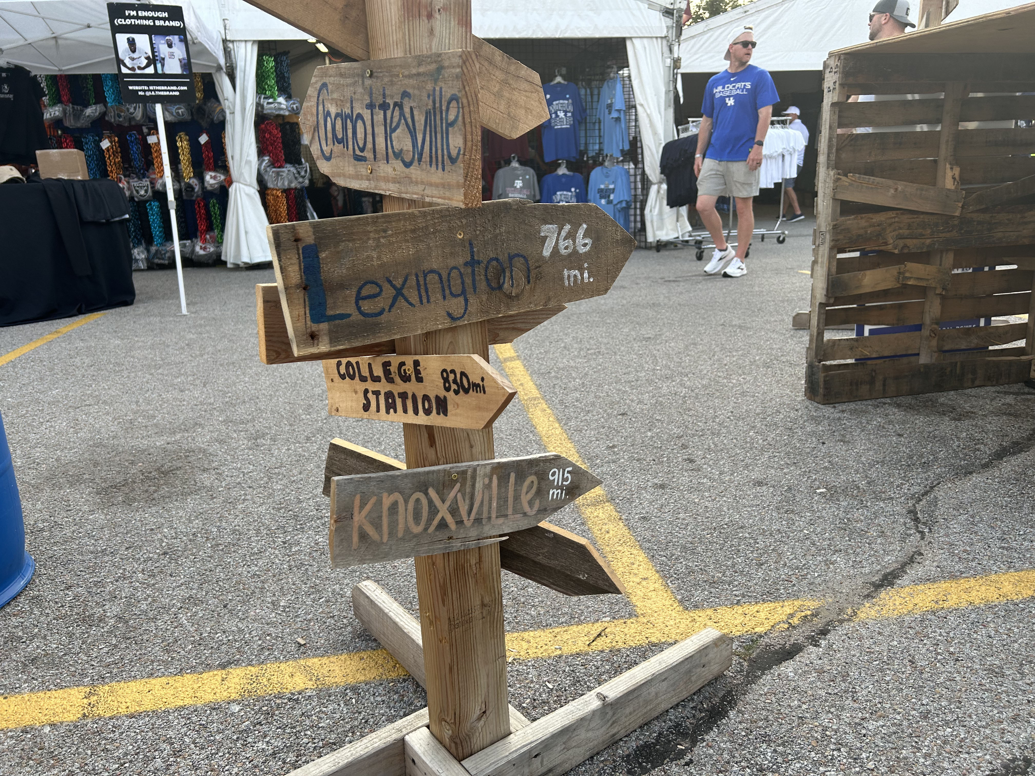 College World Series Signs