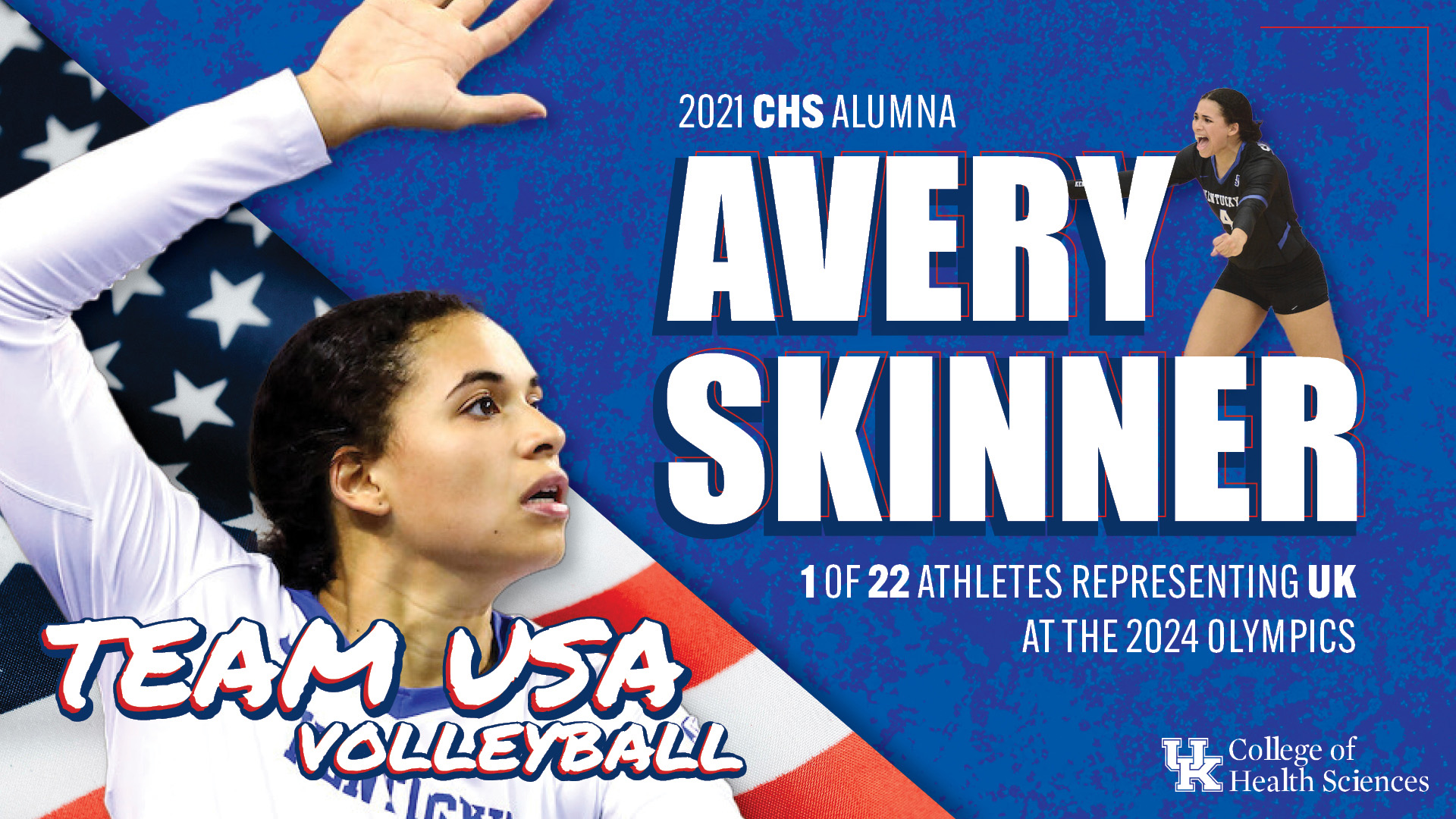 CHS Alumna Avery Skinner shines in USA Volleyball's quarterfinal win