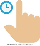 Point with your finger