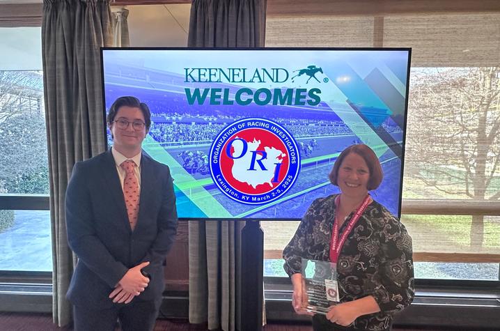 Landon and Tumlin at Keeneland