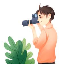 Person taking pictures