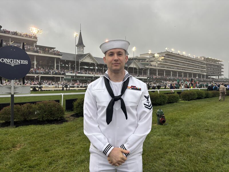 Jamie Suhr at the Derby
