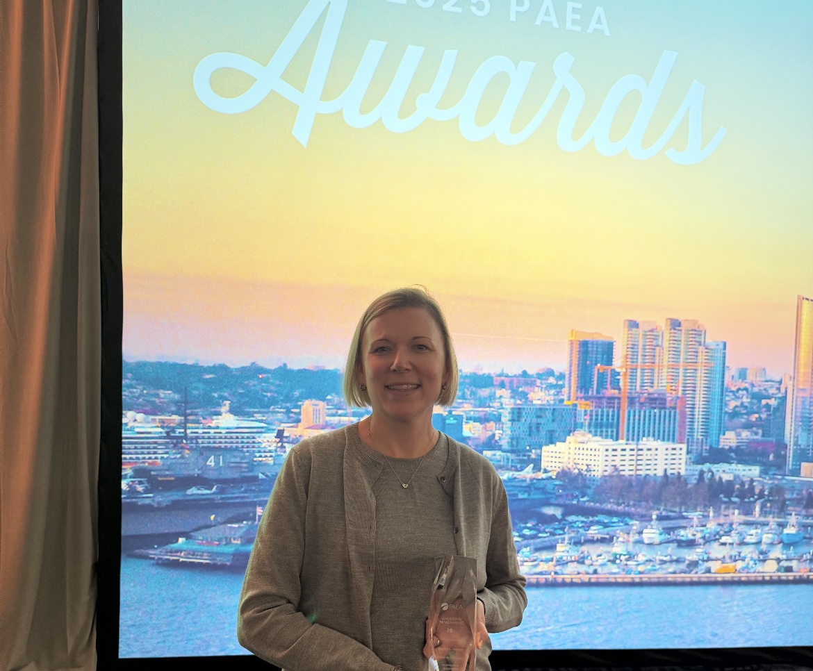 Virginia Valentin PAEA award