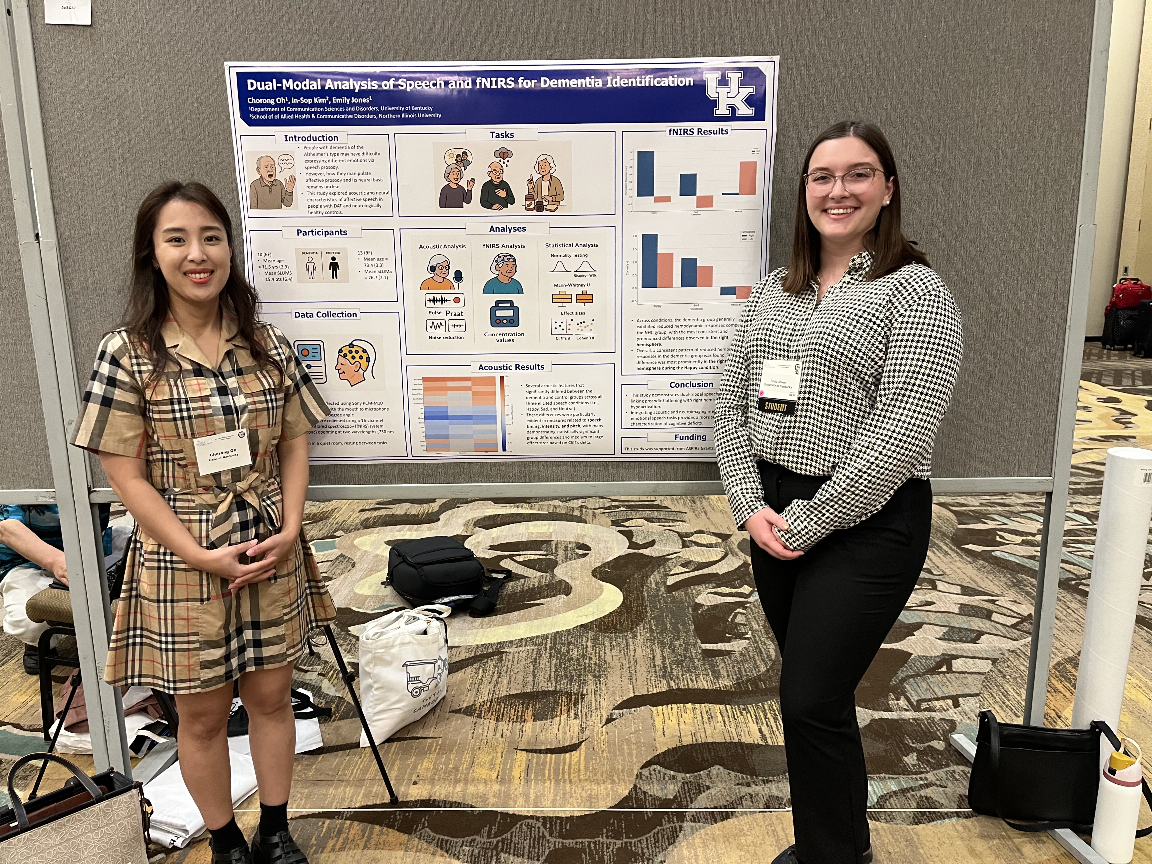 Emily Jones research presentation in Hawaii