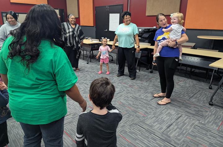 Families together photo getting healthy