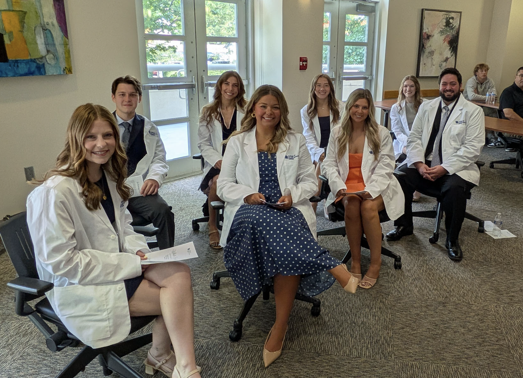 Audiology first White Coat