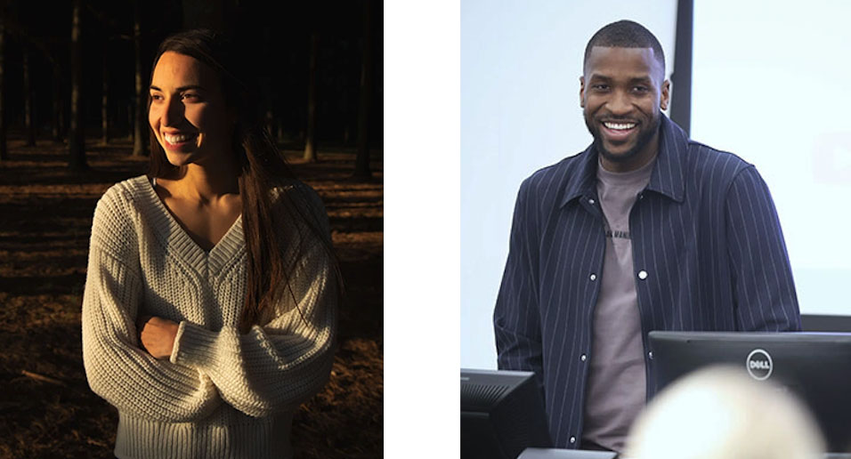 Asia Seidt and Michael Kidd-Gilchrist