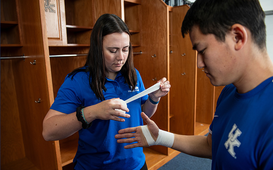 Athletic Training photoshoot