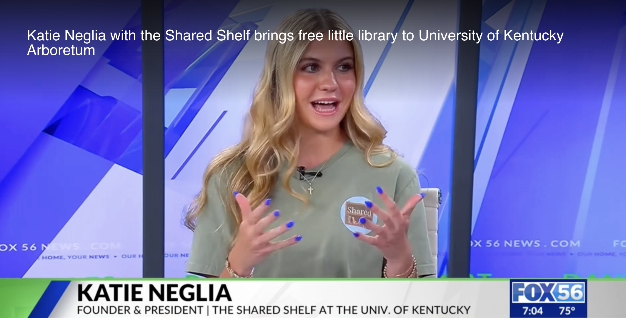 Katie Neglia on Fox