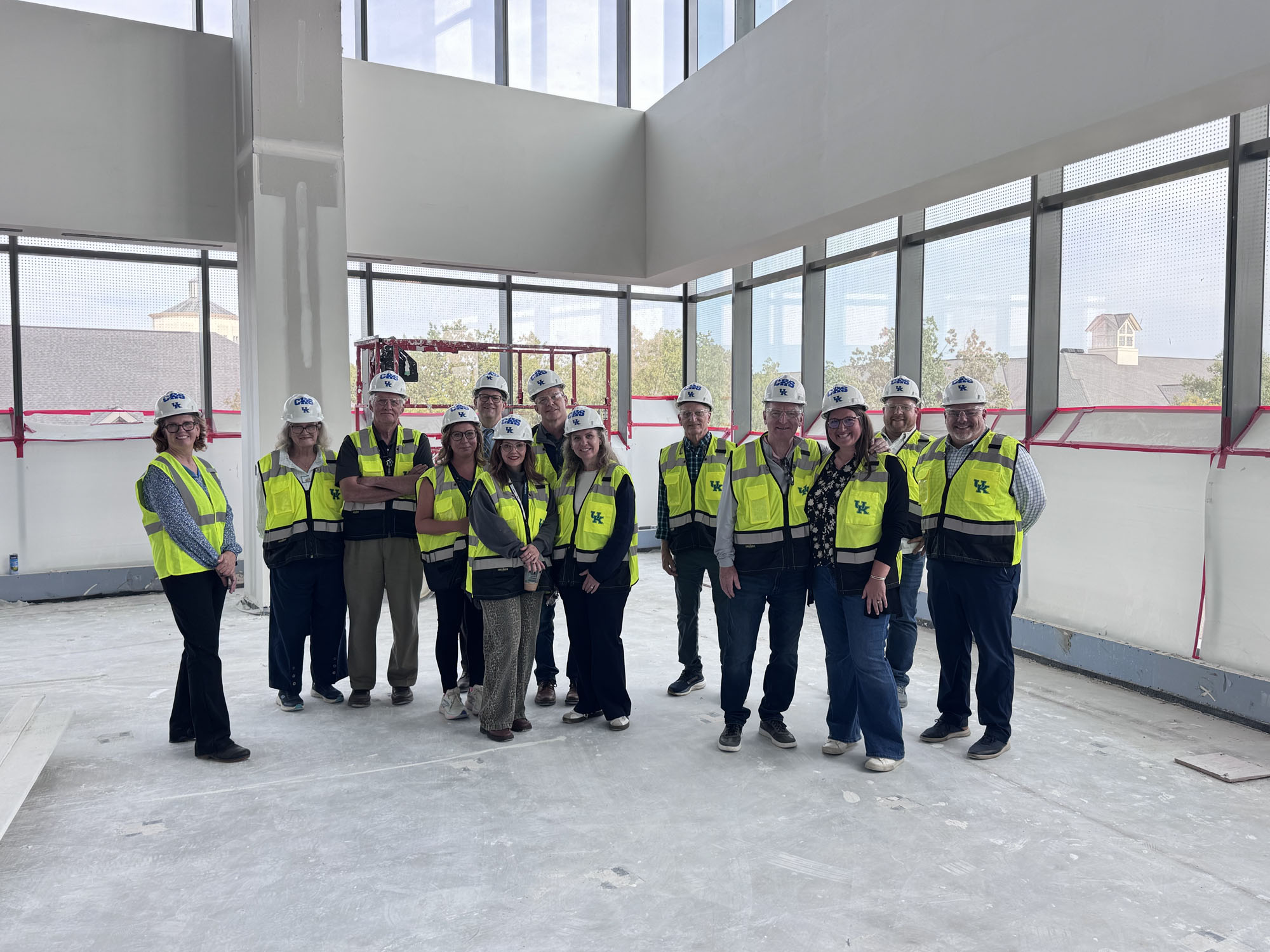 Group shot of CHS on RHEB tour