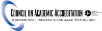 Council on Academic Accreditation SLP Logo