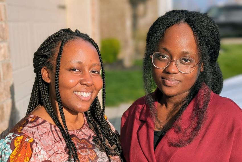 Promise and Charity Kayembe