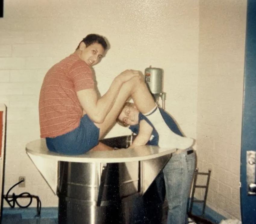 Dr. Tim Uhl and Sam Bowie