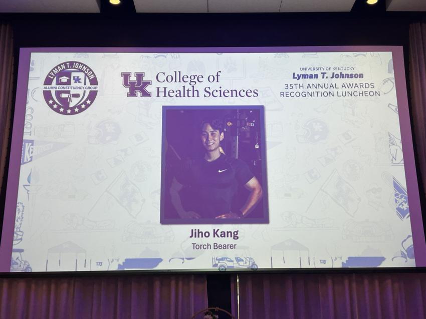 Jiho Kang on the big screen
