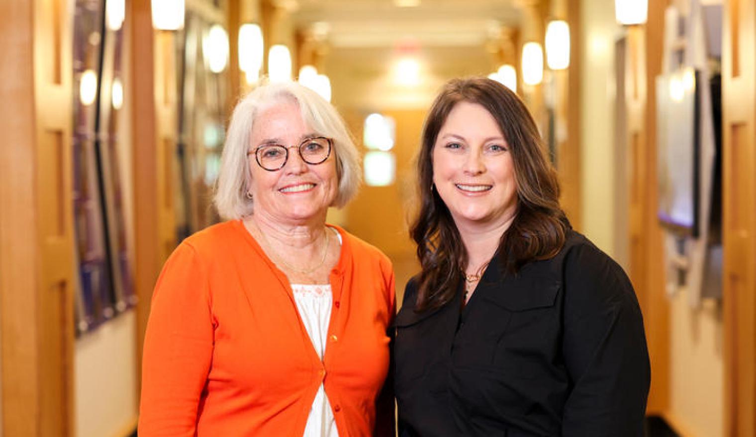 Anne Olson and Jenn Shinn