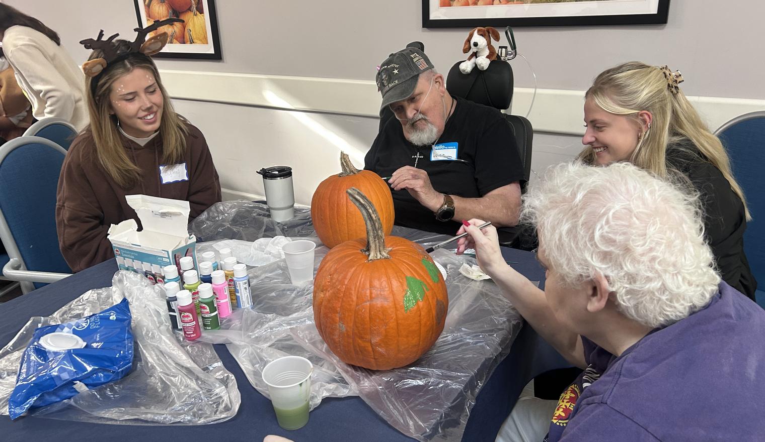 CLM Students create Halloween Day for local Facility