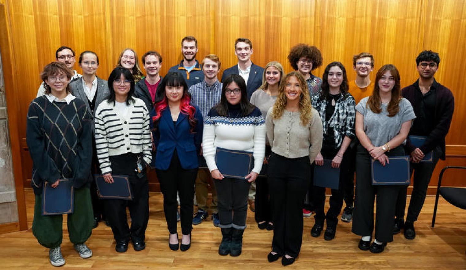 2025 Oswald Research and Creativity Competition winners