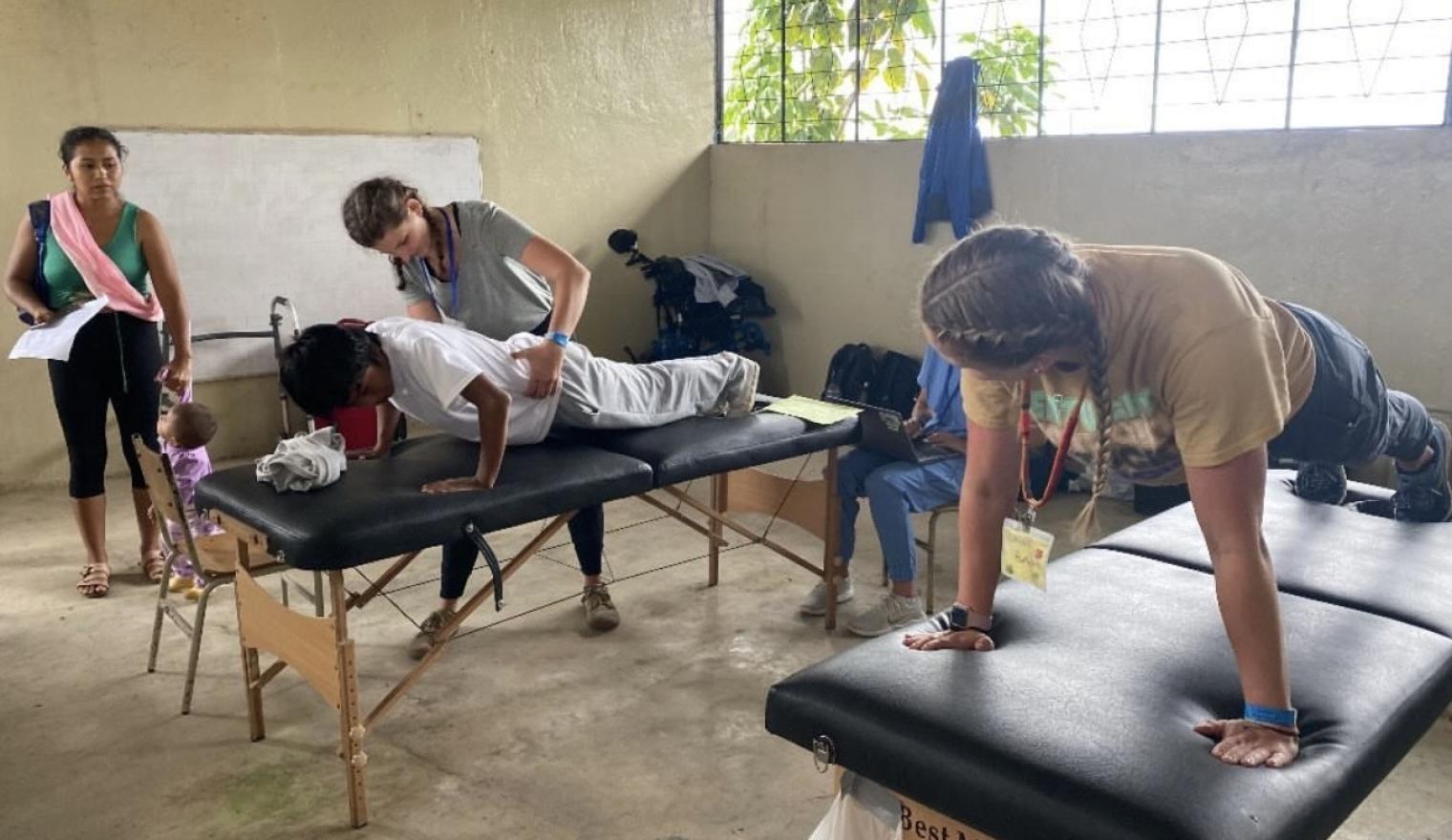 2 PT Student Help in Ecuador