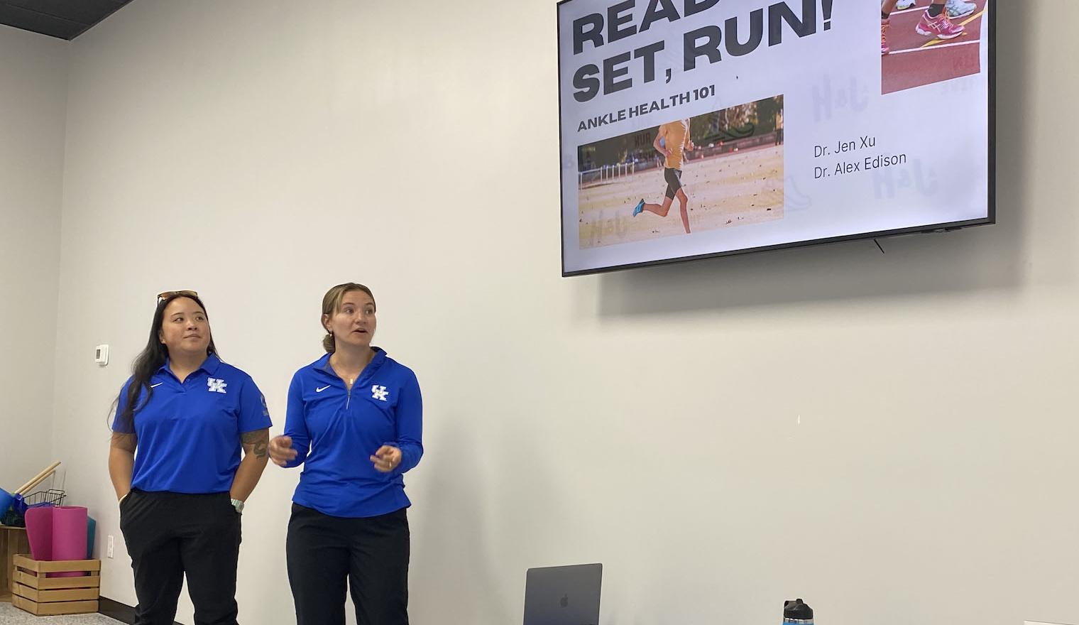 SMRI presenting to J&H Running Co. 