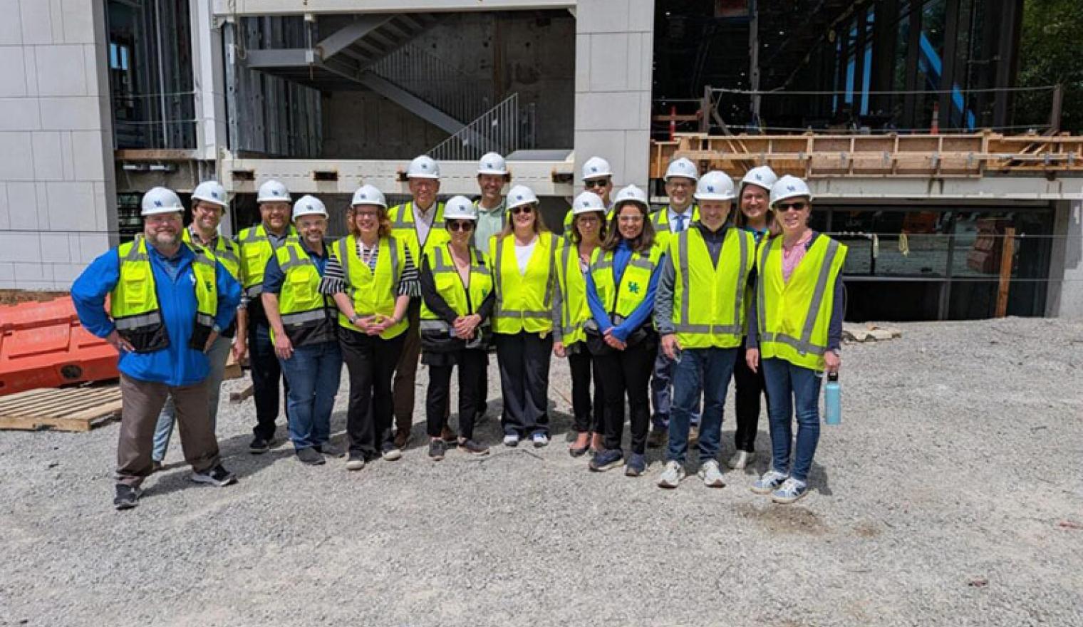 CHS folks touring RHEB