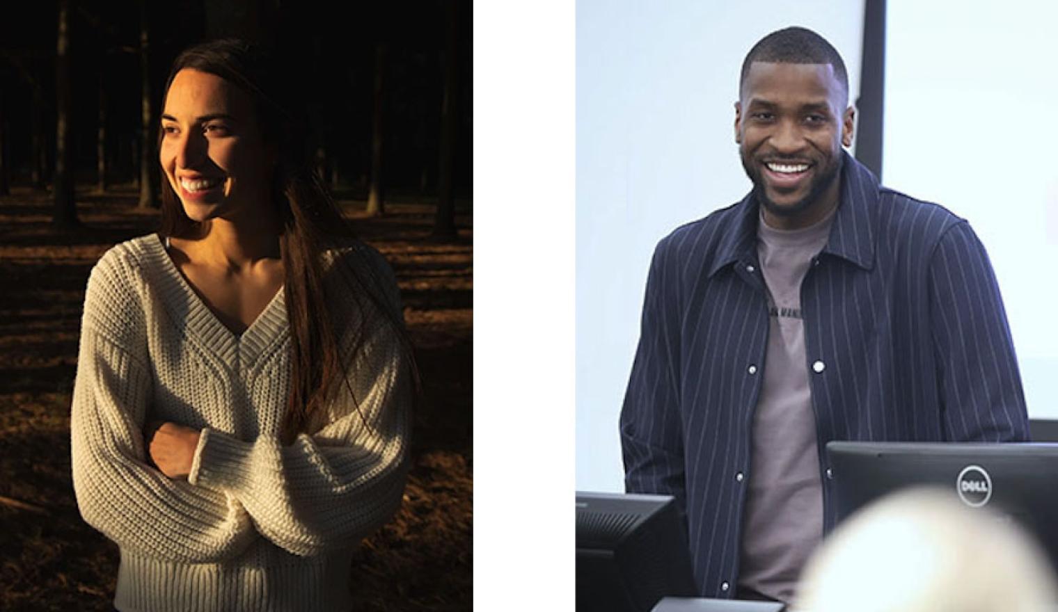 Asia Seidt and Michael Kidd-Gilchrist
