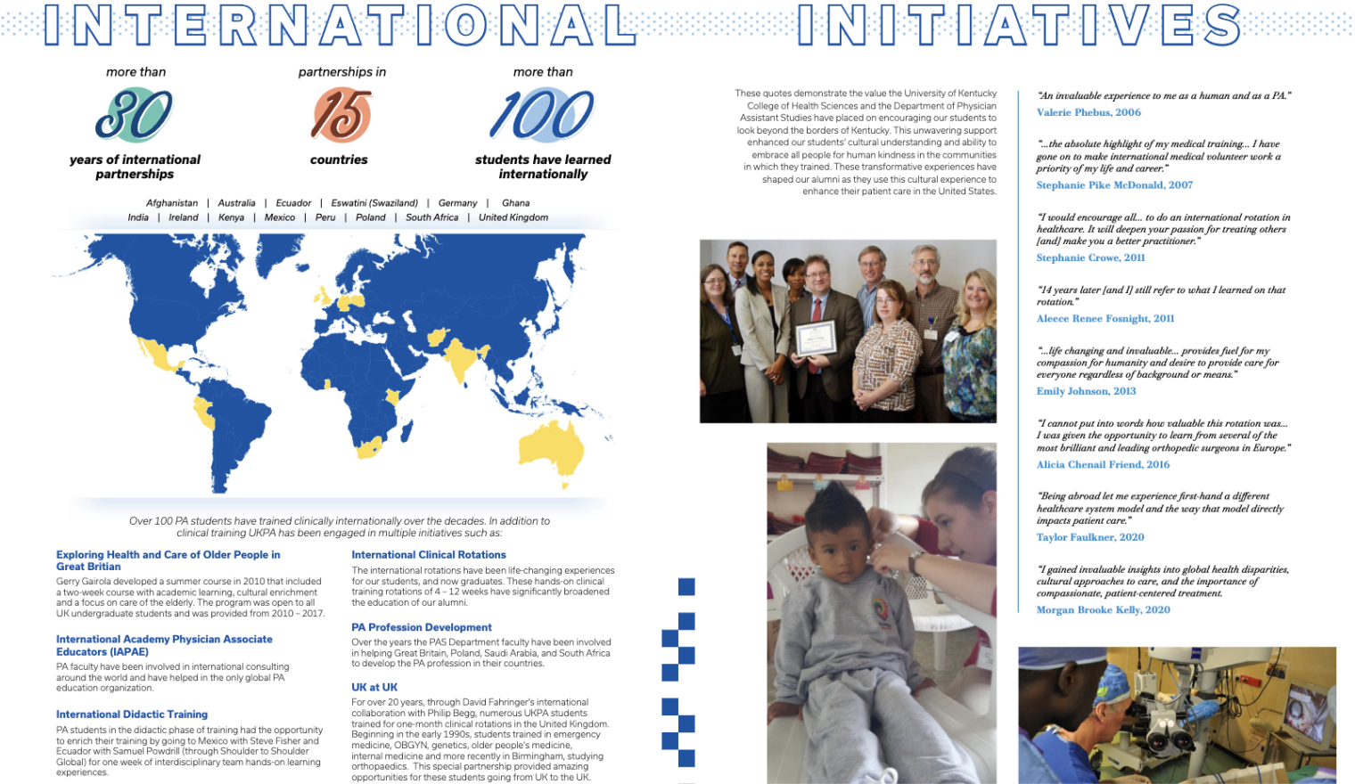 PA 50th celebration international graphic