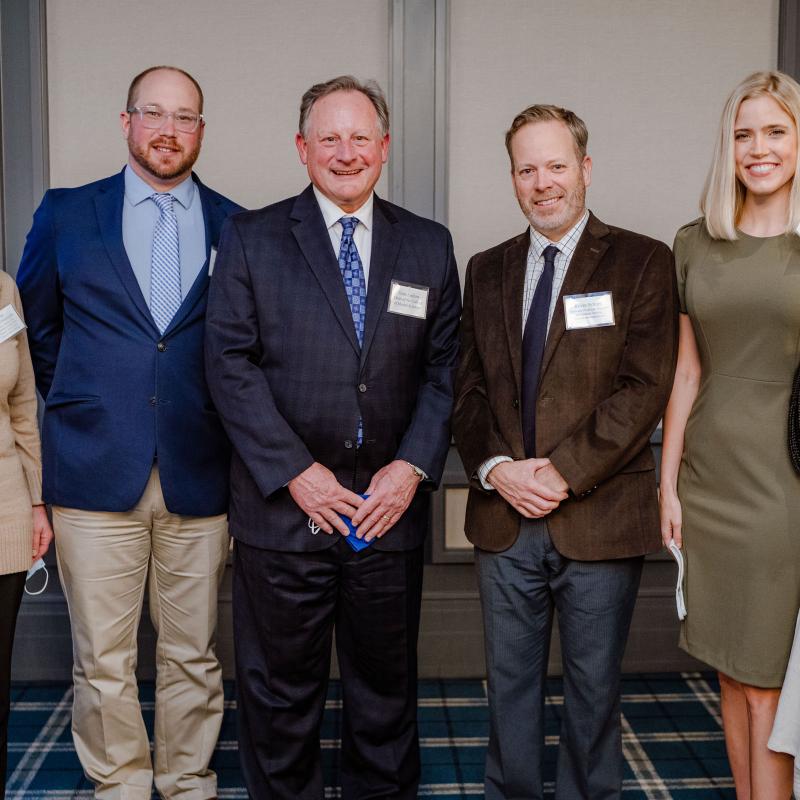 Dean Lephart with Award Winners