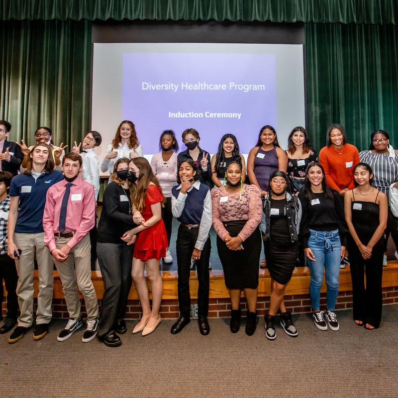 Inductees of the Diversity Healthcare Program