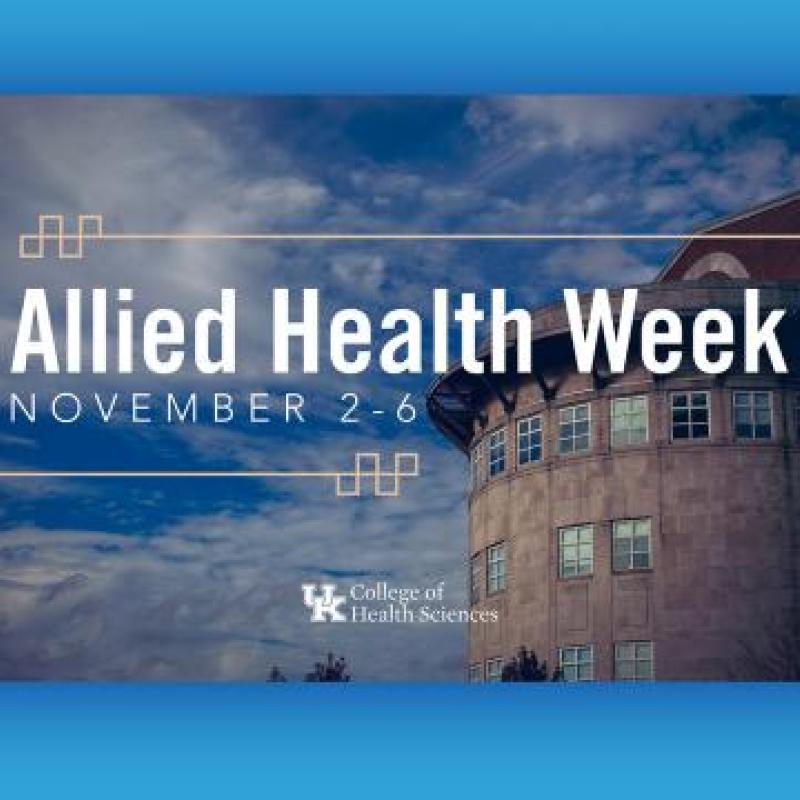 Allied Health Week, November 2-6