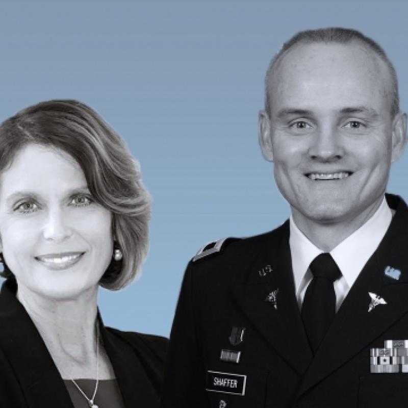 Hall of Fame Members Scott Shaffer and Ann Smith