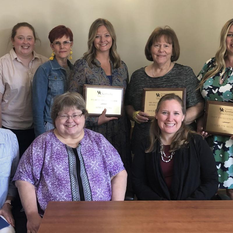 Faculty and staff award winners