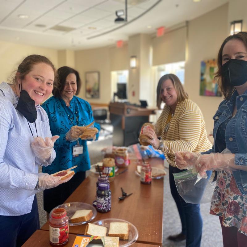 CHS Employees Making Sandwiches