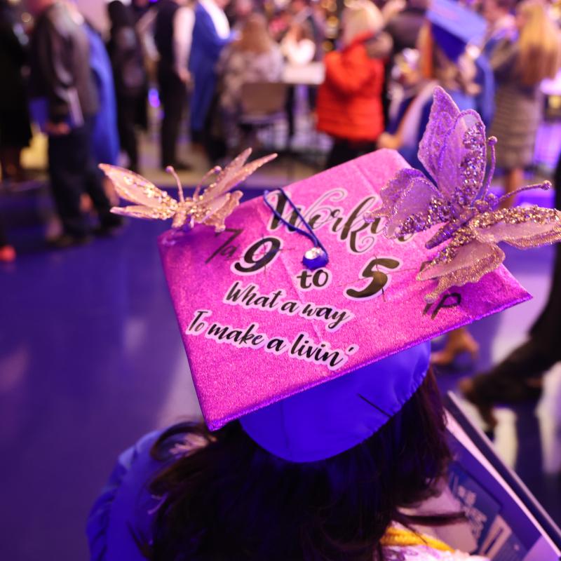 Decorated Graduation Hat