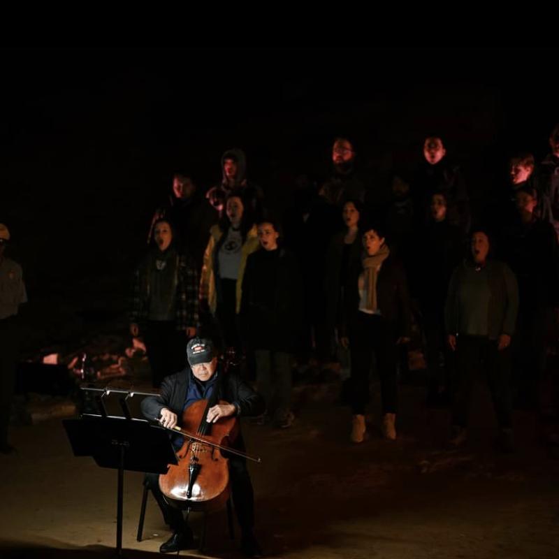 Yo-Yo Ma in Mammoth Cave