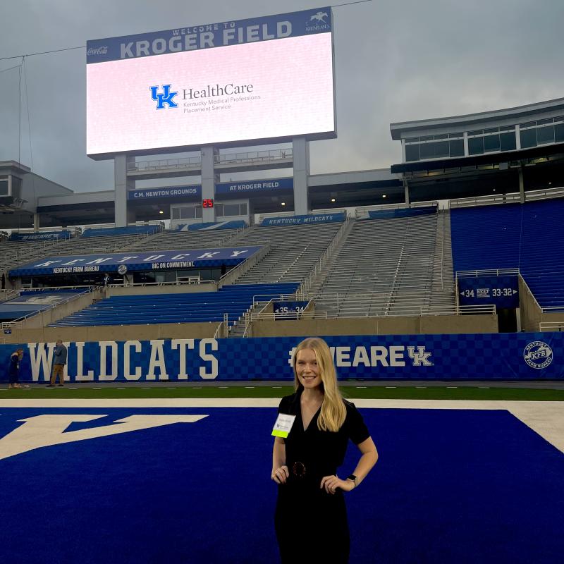 Hallie Smith at Kroger Field