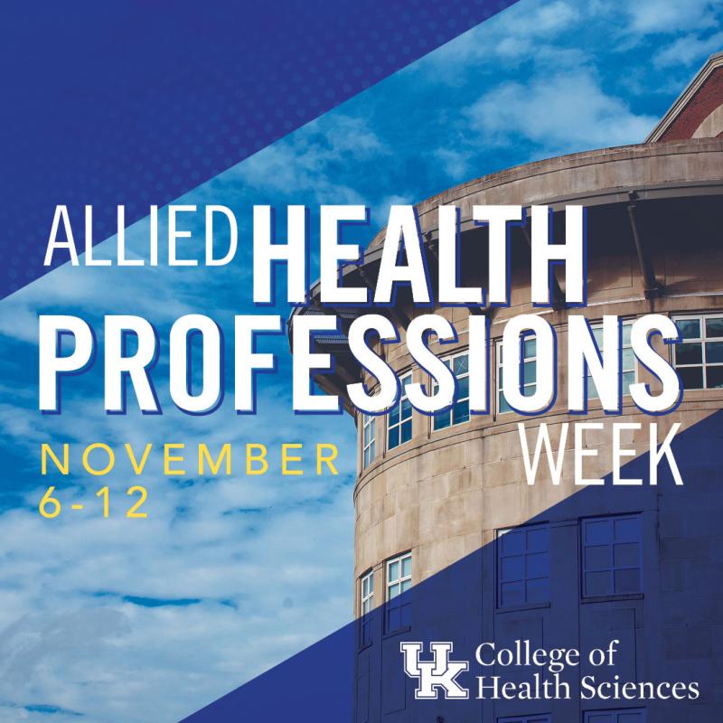 Allied Health Professionals Week Graphic