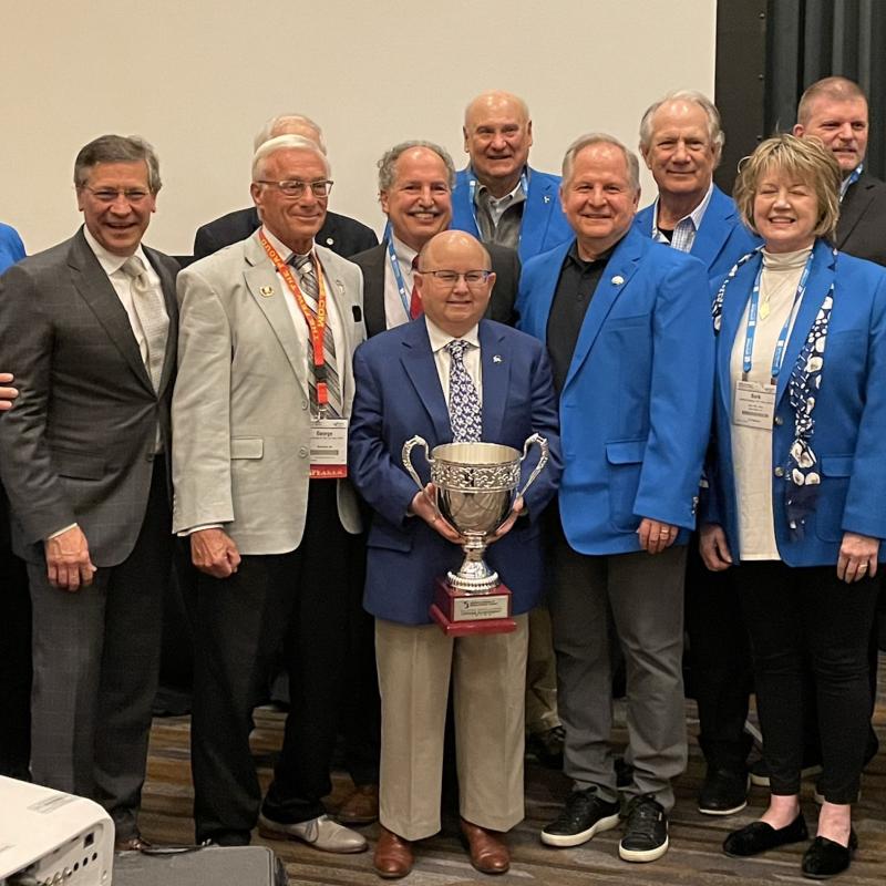 Timothy Uhl Receiving Lifetime Achievement Award