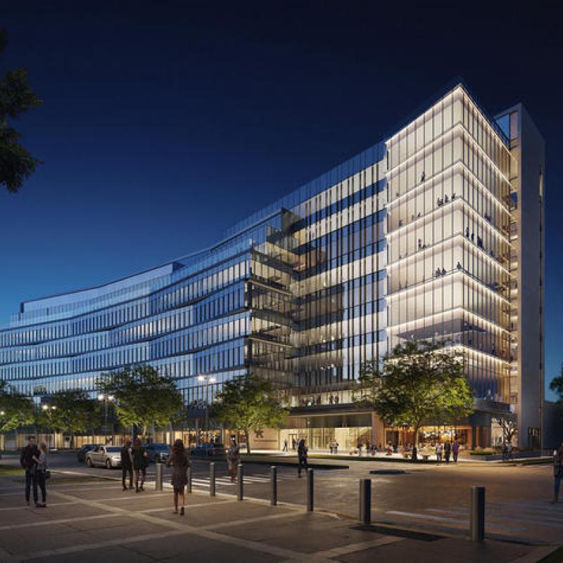 Health Education Building Rendering