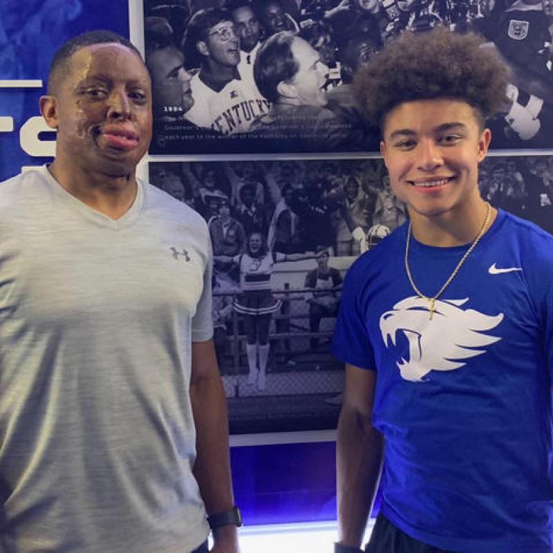 Harold Dennis and Trey Dennis