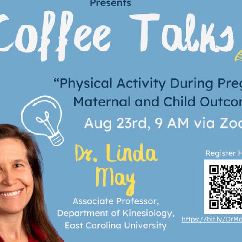 Coffee Talks with Dr. Linda May Graphic