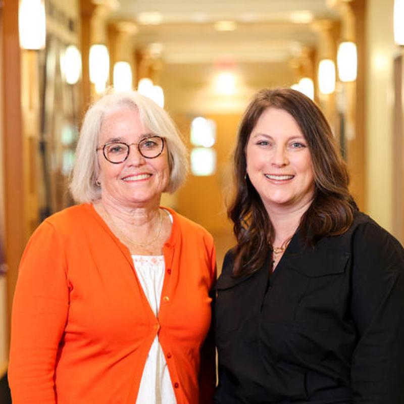 Anne Olson and Jenn Shinn