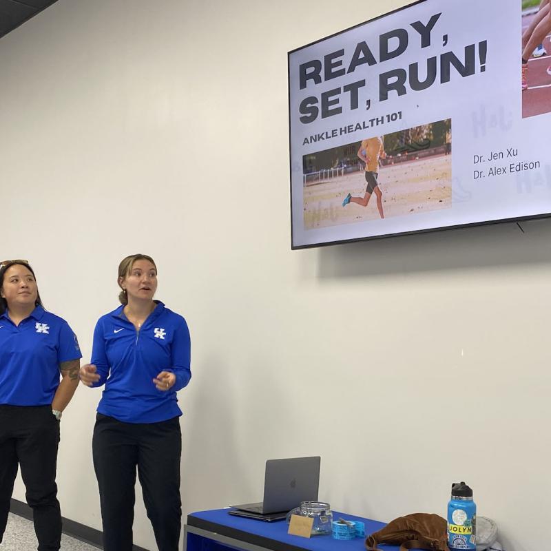 SMRI presenting to J&H Running Co. 