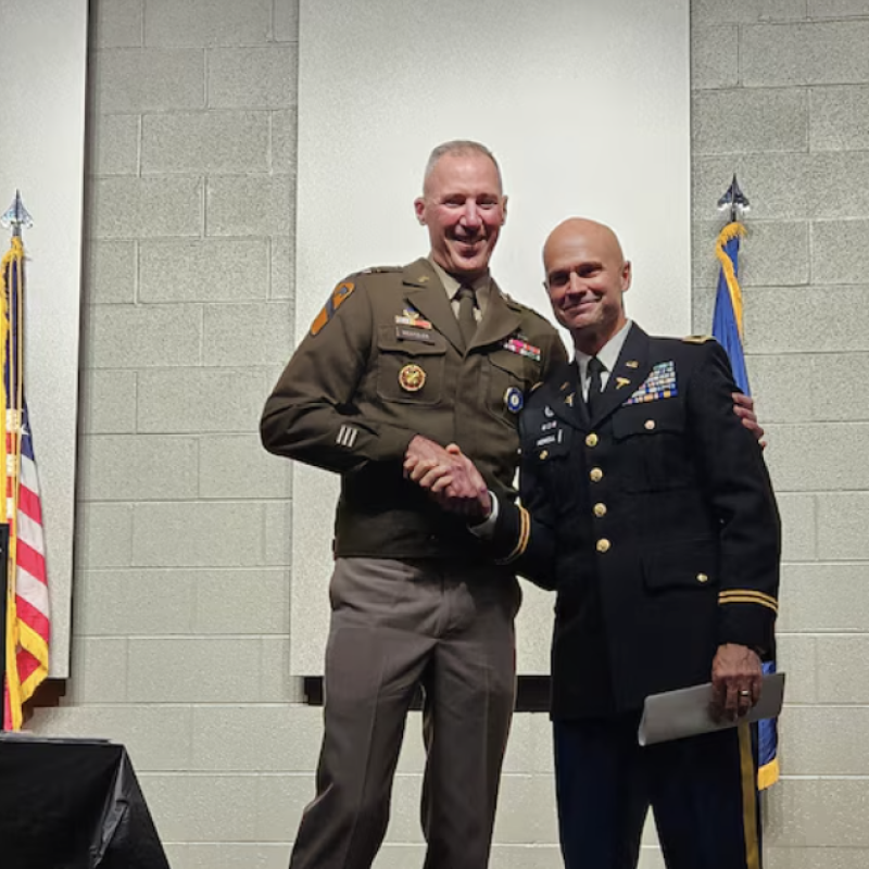 U.S. Army Col. Christopher Howell, a 1998 graduate