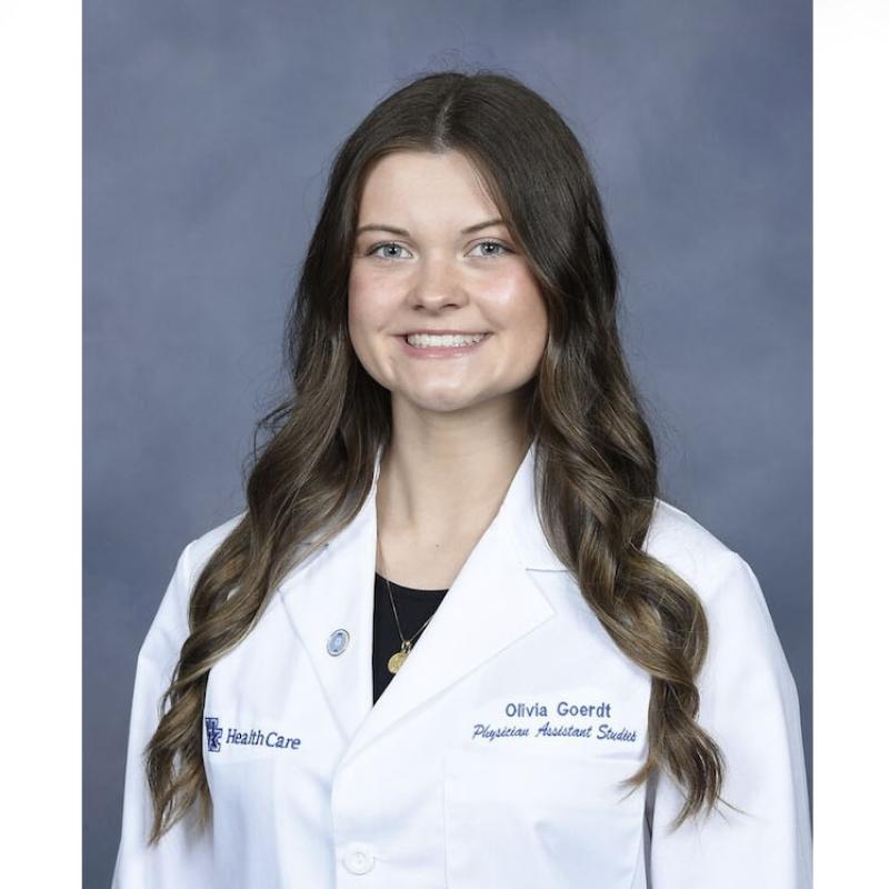 PA student Olivia Goerdt