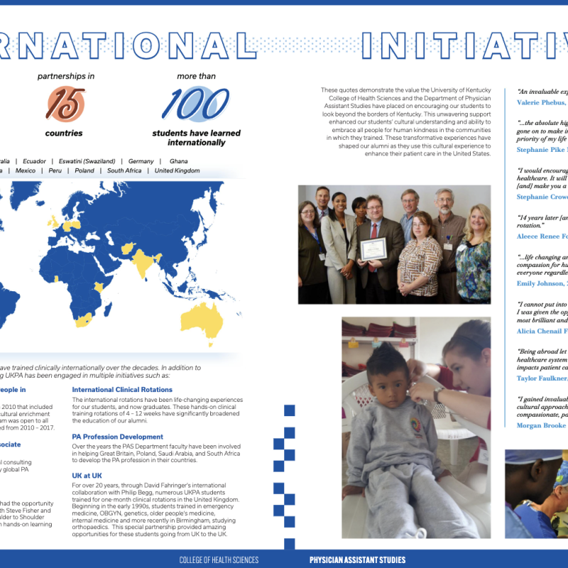 PA 50th celebration international graphic